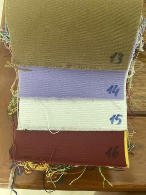 BẢNG MÀU VẢI KAKI COTTON 100%